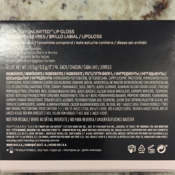 (4) Mary Kay Pink And Brown Lip Gloss Collection - Picture 3 of 3